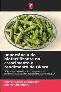 Importância do biofertilizante no crescimento e rendimento de Okara