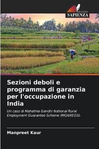 Sezioni deboli e programma di garanzia per l'occupazione in India
