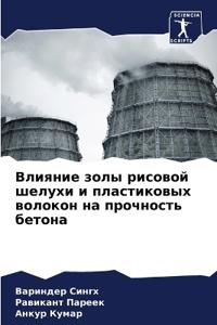 Влияние золы рисовой шелухи и пластиковых