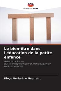 Le bien-être dans l'éducation de la petite enfance