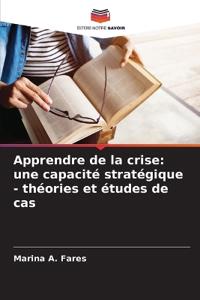 Apprendre de la crise