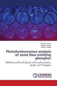 Photoluminescence analysis of some blue emitting phosphor