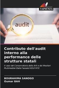 Contributo dell'audit interno alla performance delle strutture statali