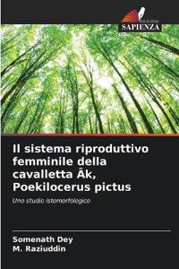 Il sistema riproduttivo femminile della cavalletta Āk, Poekilocerus pictus