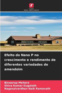 Efeito do Nano P no crescimento e rendimento de diferentes variedades de amendoim