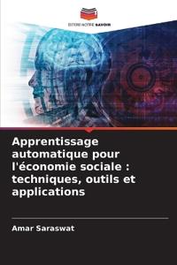 Apprentissage automatique pour l'économie sociale