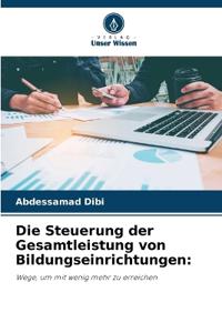 Die Steuerung der Gesamtleistung von Bildungseinrichtungen