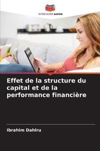 Effet de la structure du capital et de la performance financière
