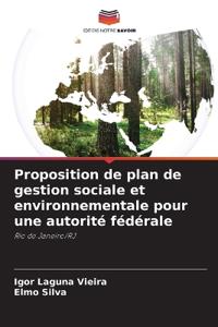 Proposition de plan de gestion sociale et environnementale pour une autorité fédérale