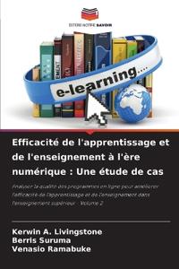 Efficacité de l'apprentissage et de l'enseignement à l'ère numérique