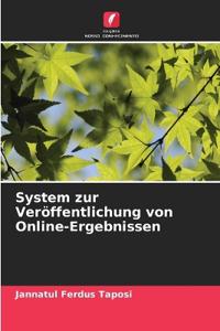 System zur Veröffentlichung von Online-Ergebnissen