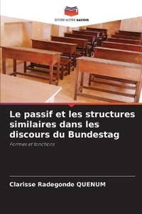 Le passif et les structures similaires dans les discours du Bundestag