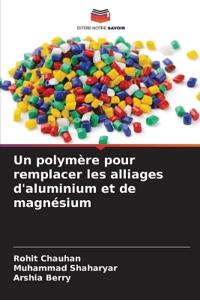 Un polymère pour remplacer les alliages d'aluminium et de magnésium