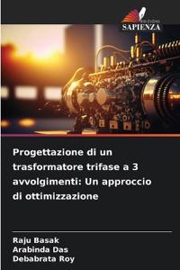 Progettazione di un trasformatore trifase a 3 avvolgimenti