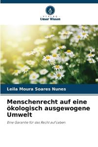 Menschenrecht auf eine ökologisch ausgewogene Umwelt