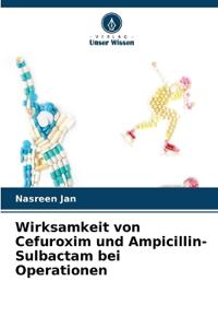 Wirksamkeit von Cefuroxim und Ampicillin-Sulbactam bei Operationen