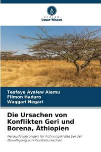 Die Ursachen von Konflikten Geri und Borena, Äthiopien