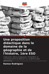 Une proposition didactique dans le domaine de la géographie et de l'histoire, 1ère ESO