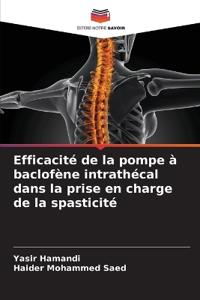 Efficacité de la pompe à baclofène intrathécal dans la prise en charge de la spasticité