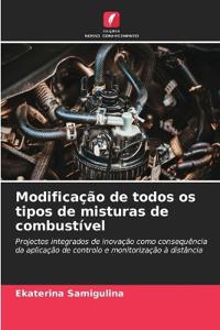 Modificação de todos os tipos de misturas de combustível