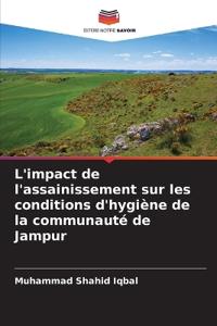 L'impact de l'assainissement sur les conditions d'hygiène de la communauté de Jampur