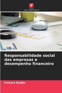 Responsabilidade social das empresas e desempenho financeiro