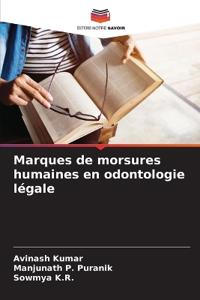 Marques de morsures humaines en odontologie légale