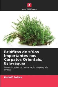 Briófitas de sítios importantes nos Cárpatos Orientais, Eslováquia