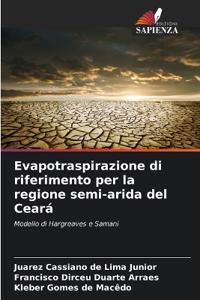 Evapotraspirazione di riferimento per la regione semi-arida del Ceará