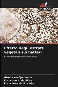 Effetto degli estratti vegetali sui batteri