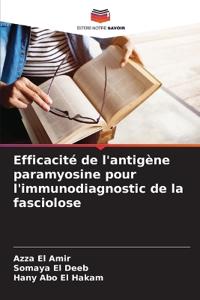 Efficacité de l'antigène paramyosine pour l'immunodiagnostic de la fasciolose