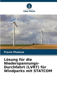 Lösung für die Niederspannungs-Durchfahrt (LVRT) für Windparks mit STATCOM