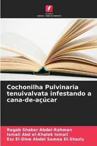 Cochonilha Pulvinaria tenuivalvata infestando a cana-de-açúcar