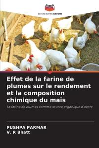 Effet de la farine de plumes sur le rendement et la composition chimique du maïs