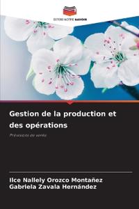 Gestion de la production et des opérations