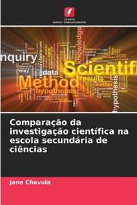 Comparação da investigação científica na escola secundária de ciências