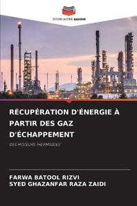 Récupération d'Énergie À Partir Des Gaz d'Échappement