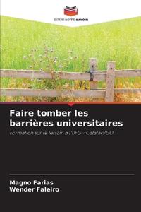 Faire tomber les barrières universitaires
