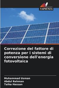 Correzione del fattore di potenza per i sistemi di conversione dell'energia fotovoltaica