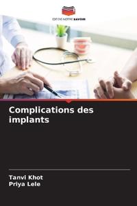 Complications des implants