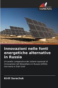 Innovazioni nelle fonti energetiche alternative in Russia