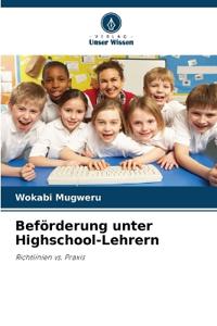 Beförderung unter Highschool-Lehrern