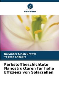 Farbstoffbeschichtete Nanostrukturen für hohe Effizienz von Solarzellen