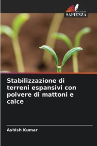 Stabilizzazione di terreni espansivi con polvere di mattoni e calce