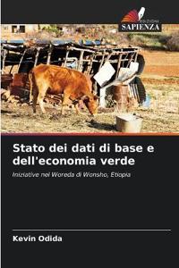 Stato dei dati di base e dell'economia verde