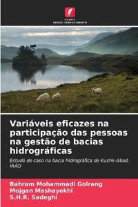 Variáveis eficazes na participação das pessoas na gestão de bacias hidrográficas