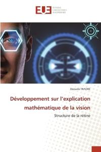 Développement sur l'explication mathématique de la vision
