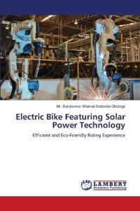 Electric Bike Featuring Solar Power Technology