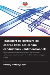Transport de porteurs de charge dans des canaux conducteurs unidimensionnels