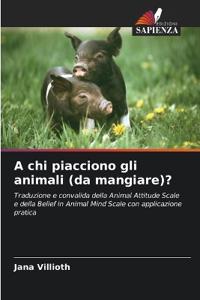 A chi piacciono gli animali (da mangiare)?